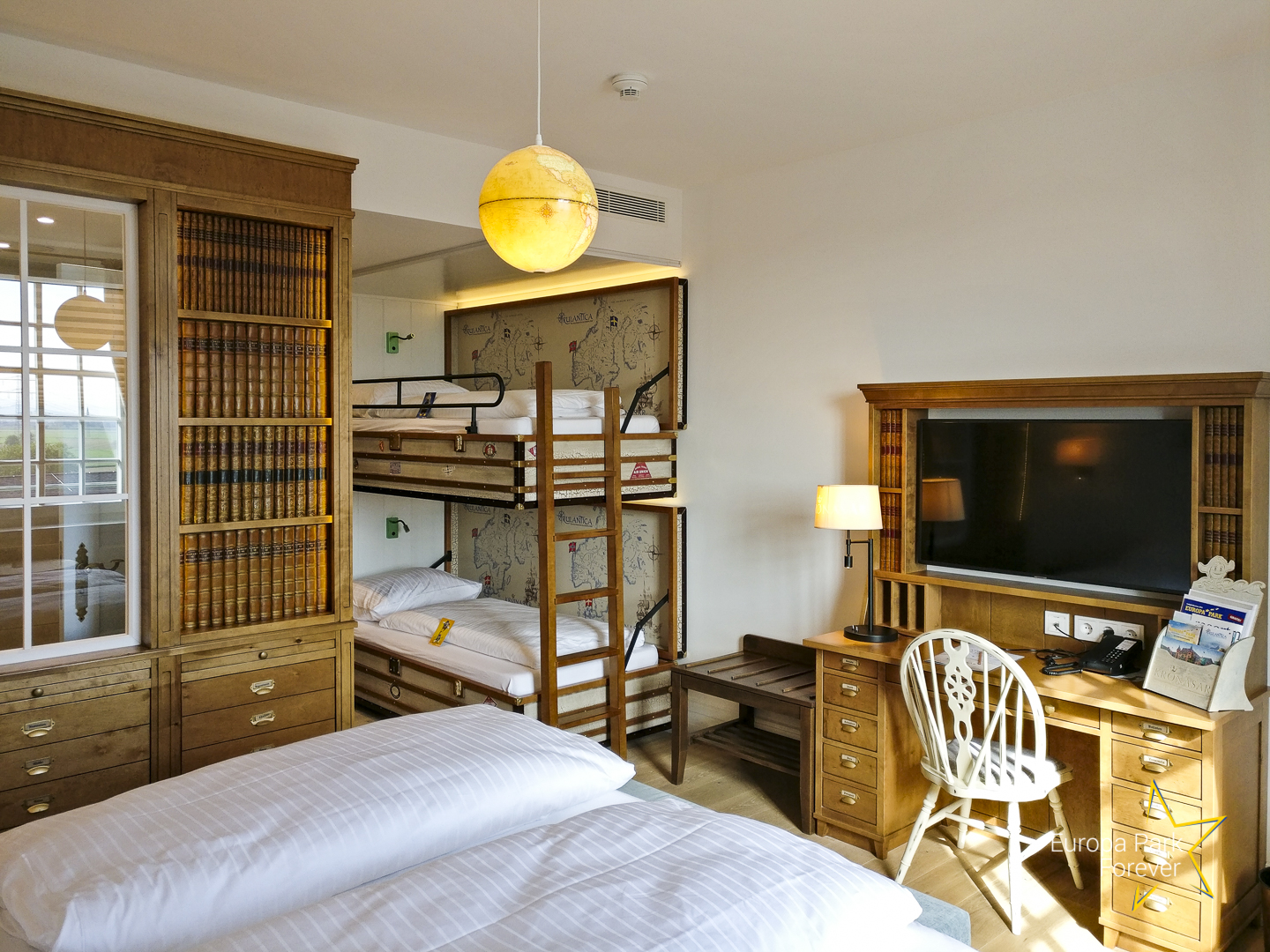 ... alors que les blanches vous emmènent dans une maison de campagne !