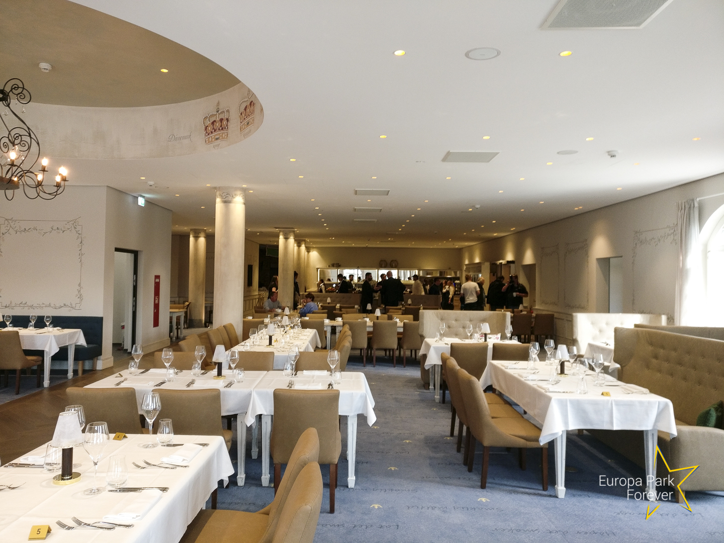 Un restaurant raffiné et gastronomique.